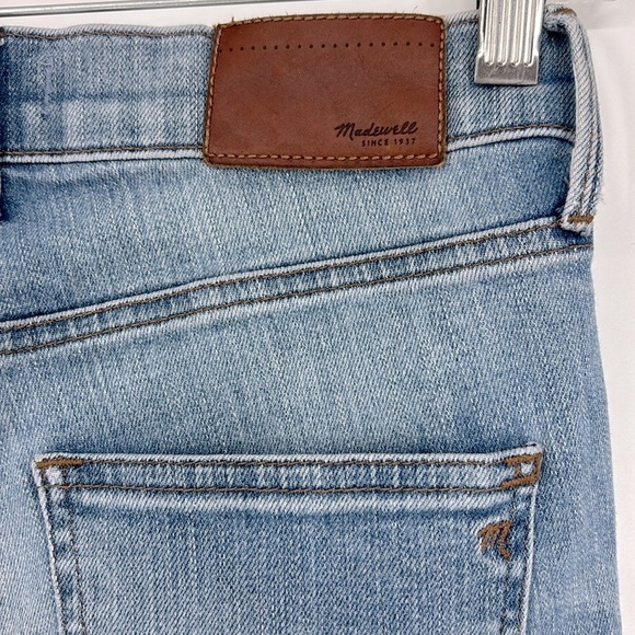 Madewell High Riser Skinny Distressed Light Wash Jeans Women’s Size 24 - Picture 10 of 12